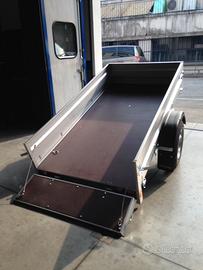 Rimorchio carrello nuovo 220x120 no freni by morbi