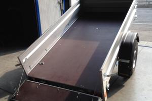 Rimorchio carrello nuovo 220x120 no freni by morbi