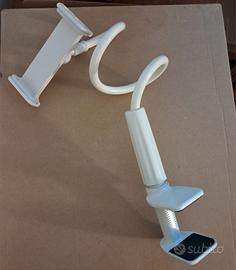 Supporto per Tablet e Cellulare Bianco