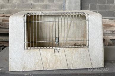 Trasportino / box auto per trasporto cani