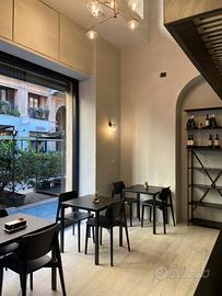 Tavoli bar/ristorante in metallo