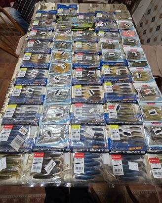 pesca spinning gommine 