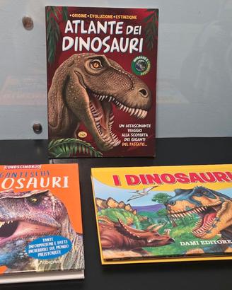 3 Libri – I Dinosauri (Atlante, PopUp e Curiosità)