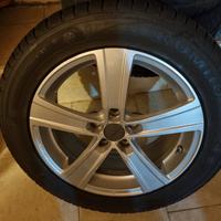 pneumatici invernali con cerchi per bmw x1