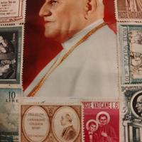 Mini raccolta francobolli papà giovanni