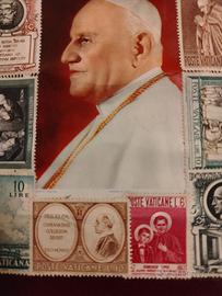 Mini raccolta francobolli papà giovanni