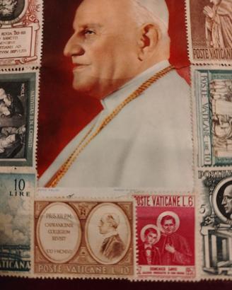 Mini raccolta francobolli papà giovanni