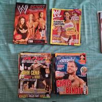 WWE Riviste + Album + Figurine + Cards