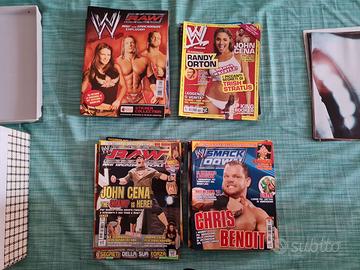 WWE Riviste + Album + Figurine + Cards