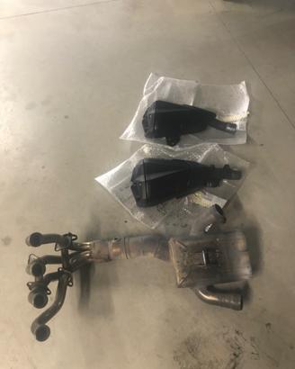 Scarico completo originale kawasaki z1000 2011