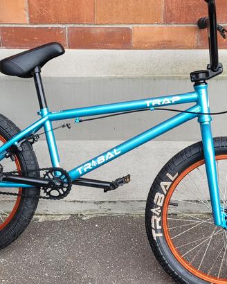 Tribal Trap BMX Bike - Met Blue
