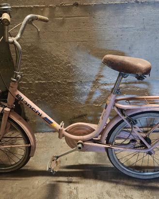 BIANCHI bicicletta da donna da restaurate