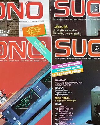 SUONO, Rivista Hi-Fi, Hi-End, Musica - anni "80/90