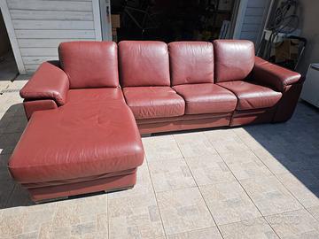 DIVANO CHAISE-LONGUE CON ANGOLO A DESTRA SONTUOSO