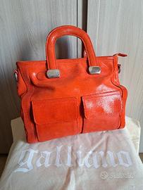 Shopping Bag Borsa Donna John Galliano In Pelle