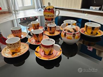 tazzine da caffè Thun, zuccheriera e tazze latte