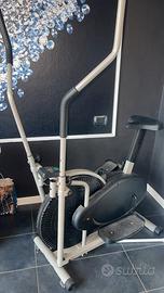 cyclette ellittica 2 in 1 