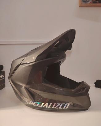 casco mtb specialized integrale carbonio taglia L