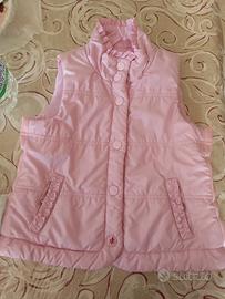 giubbotto smanicato bambina 