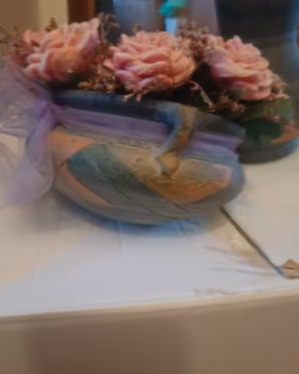 anfora e vaso stile etnico 
