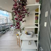 Scaffalatura ikea bianco