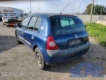 RENAULT CLIO 2 BB, CB 1.2 58CV 98-10 Ricambi -