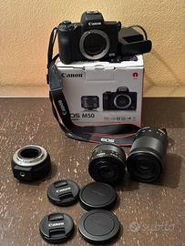 Canon Eos M50 + accessori