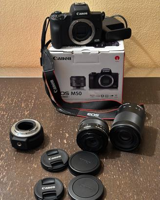 Canon Eos M50 + accessori