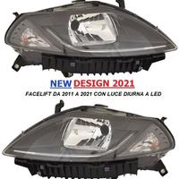 coppia faro fari luce diurna led lancia y dal 2011