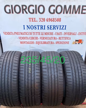 Gomme 235/45/20 in pronta consegna