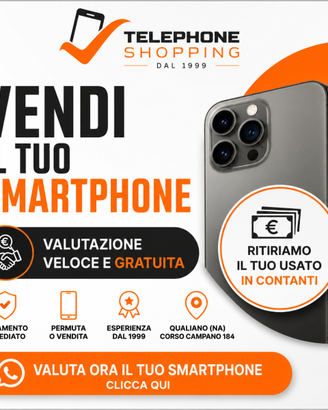 acquistiamo Smartphone iphone samsung oppo ecc