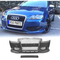 PARAURTI ANTERIORE AUDI A3 8P 04-08 LOOK RS3 CROMA