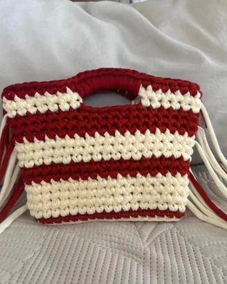 Borsa estiva uncinetto in lycra
