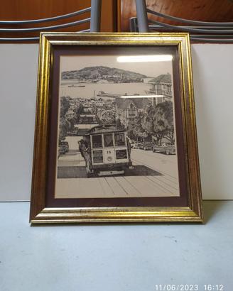 Quadro vintage firmato Martin Zang