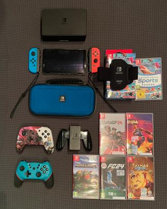 Nintendo Switch Oled con giochi