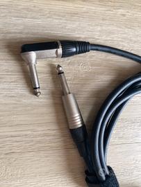 Kempton KMP 110 BK cavo strumenti PRO 7 mm