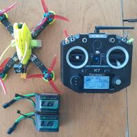 AZOR V2 FPV 220 carbonio 4mm 3K PRONTO A VOLARE