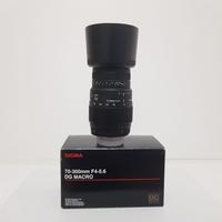 Obiettivo Sigma 70-300mm 1:4-5.6 x Nikon usato