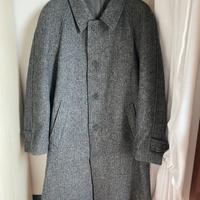 Cappotto grigio in lana vergine