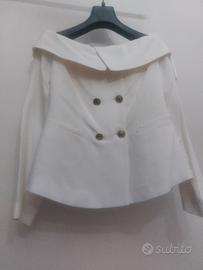 giacca elegante modello Bardot 