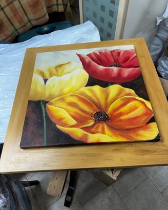 Quadro "Tulipani" di Sandra Biondi - Olio su tela