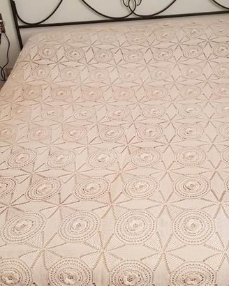 coperta uncinetto in pizzo calabrese