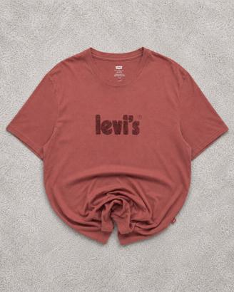 Levi’s T-Shirt Uomo Logo Marrone L