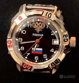 orologio militare Vostok Russia l'aquila bicefala