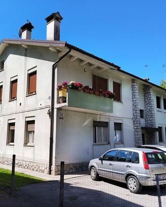 Tricamere con giardino Claut