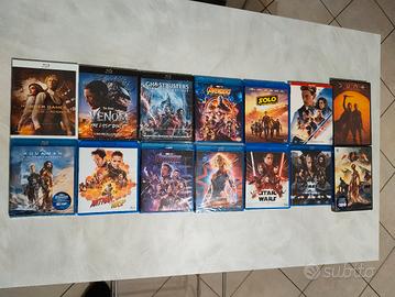 Film Blu ray e DVD Avengers, Star Wars, Dune, ecc.