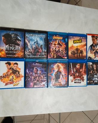 Film Blu ray e DVD Avengers, Star Wars, Dune, ecc.