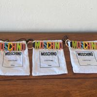 3 Portachiavi Moschino colorati (nuovo)