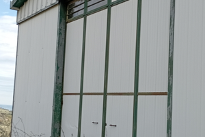 Capannone in acciaio coibentato