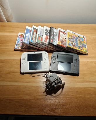 2 x Nintendo 2DS + 8 Giochi 3DS
